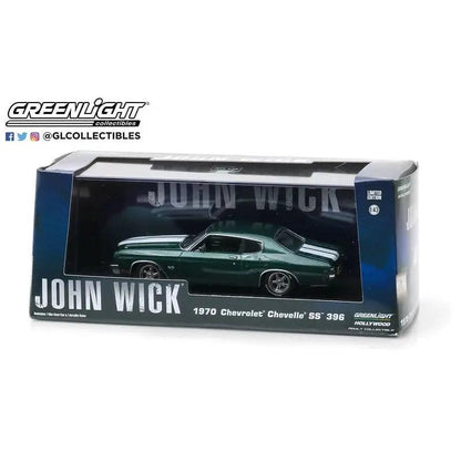 Greenlight Hollywood - John Wick 1970 Chevrolet® Chevelle® SS™ 396 - 1/43-DiecastModeler.com