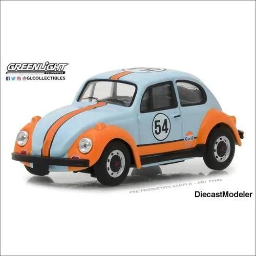 Greenlight - Running on Empty Series 1 -1966 VW Beetle Gulf Oil Racer-DiecastModeler.com