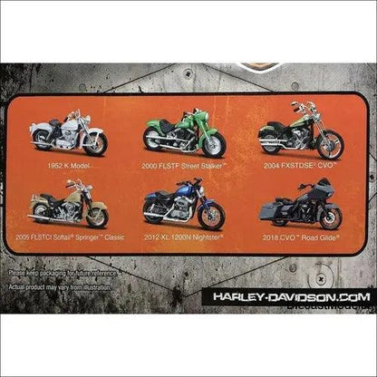Harley-Davidson Motorcycles Series 37-1/18 scale - 2000 FLSTF Street Stalker-DiecastModeler.com