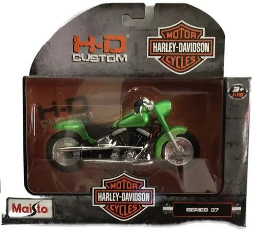 Harley-Davidson Motorcycles Series 37-1/18 scale - 2000 FLSTF Street Stalker-DiecastModeler.com