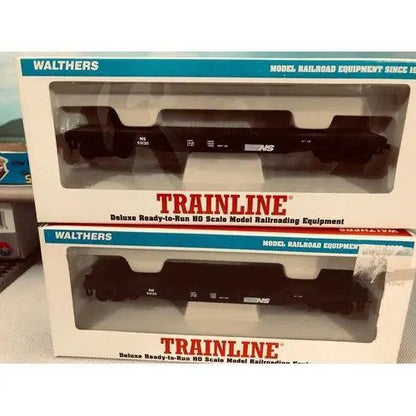 HO Scale flat Car Bundle - USED-DiecastModeler.com