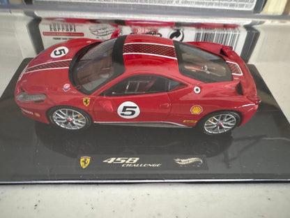 Hot wheels Ferrari 458 challenge 1/43 scale-DiecastModeler.com