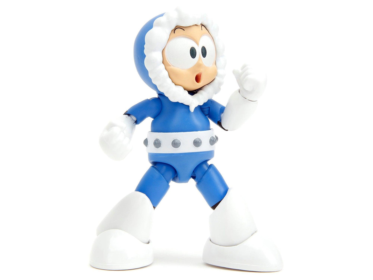Ice Man 4" Moveable Figure with Accessories and Alternate Head and Hands "Mega Man" (1987) Video Game model by Jada-DiecastModeler.com