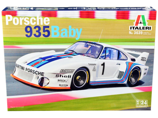 Skill 3 Model Kit Porsche 935 Baby 1/24 Scale Model by Italeri-DiecastModeler.com