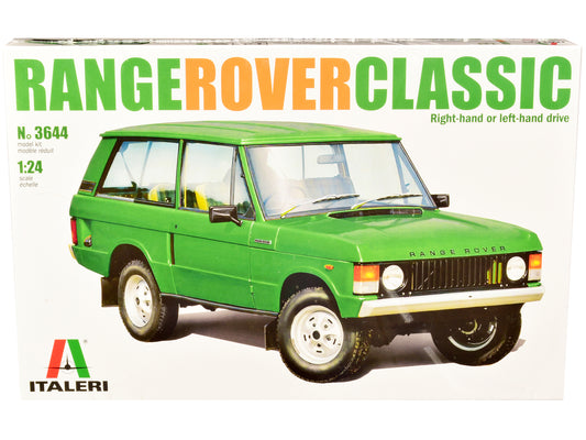 Skill 3 Model Kit Land Rover Range Rover Classic 1/24 Scale Model by Italeri-DiecastModeler.com