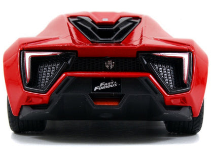 Lykan Hypersport Red "Fast & Furious 7" (2015) Movie 1/32 Diecast Model Car by Jada-DiecastModeler.com