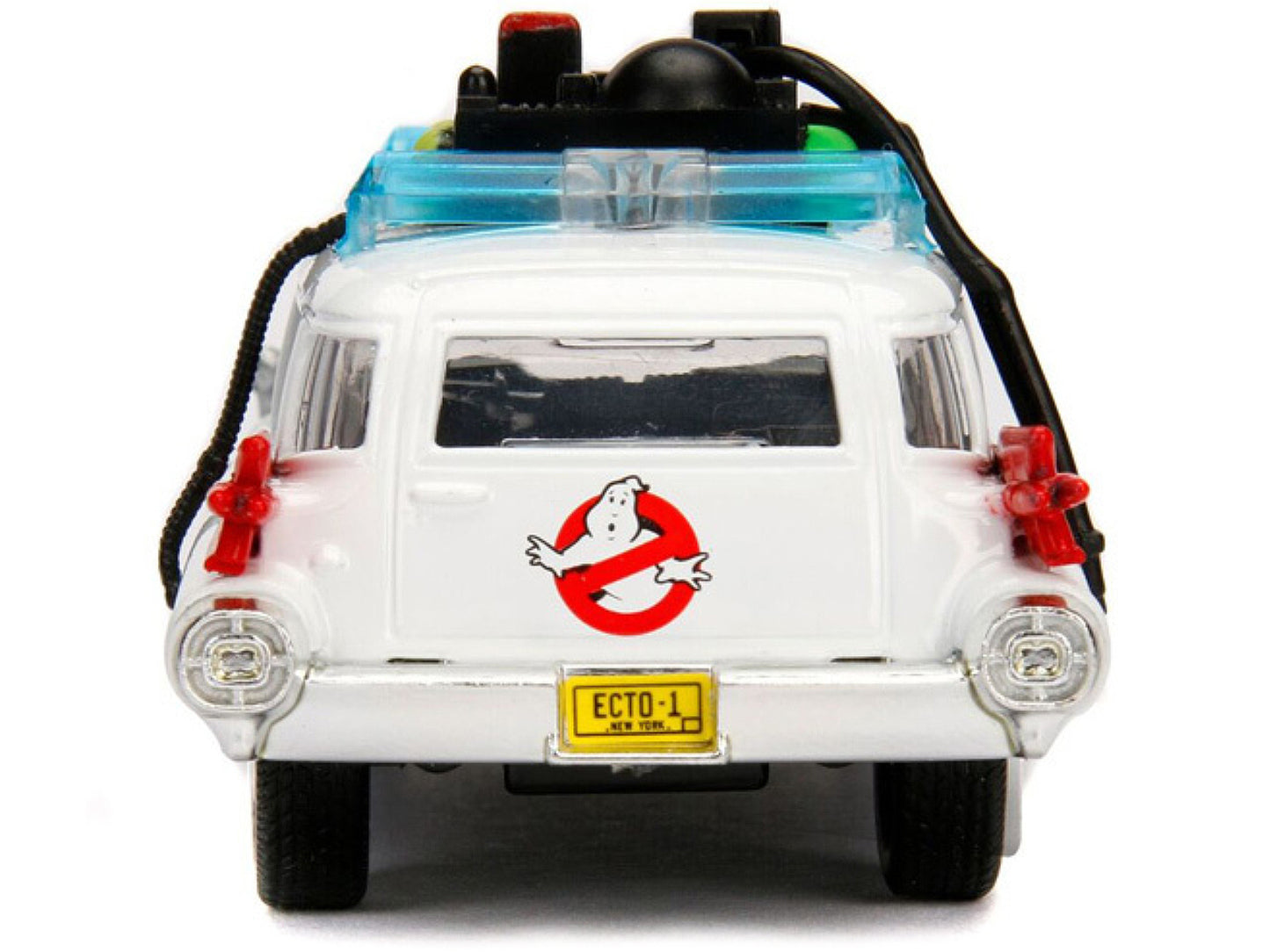 Cadillac Ambulance Ecto-1 from "Ghostbusters" Movie "Hollywood Rides" Series 1/32 Diecast Model Car by Jada