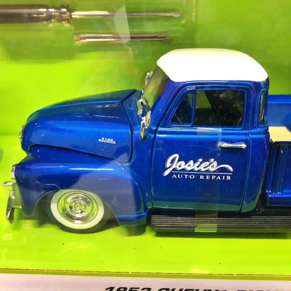 Jada Toys Just Trucks - 1953 Chevrolet 3100 Pickup ’Josie’s Auto Repair’-DiecastModeler.com