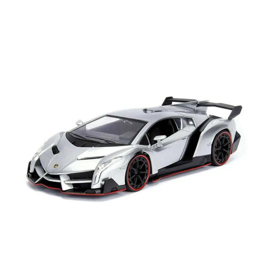 Jada Toys - Metals Die Cast Hyper-Spec Lamborghini Veneno Hardtop -2017 1:32-DiecastModeler.com