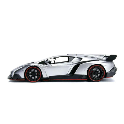 Jada Toys - Metals Die Cast Hyper-Spec Lamborghini Veneno Hardtop -2017 1:32-DiecastModeler.com
