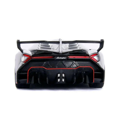 Jada Toys - Metals Die Cast Hyper-Spec Lamborghini Veneno Hardtop -2017 1:32-DiecastModeler.com