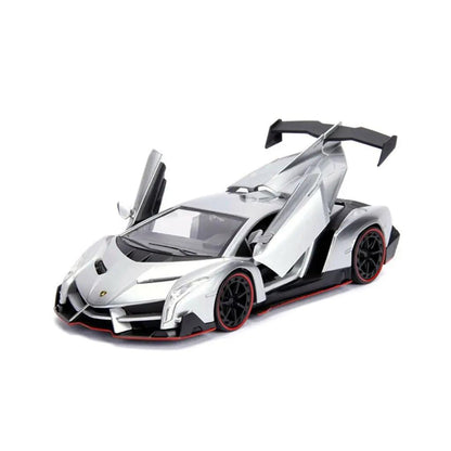 Jada Toys - Metals Die Cast Hyper-Spec Lamborghini Veneno Hardtop -2017 1:32-DiecastModeler.com
