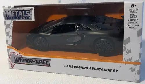 Jada Toys - Metals Hyper-Spec 2017 Lamborghini Aventador SV Hard Top 1:32-DiecastModeler.com