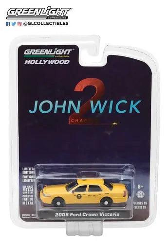 John Wick Chapter 2 Ford Crown Victoria New York City Taxi (2008, 1/64 scale die-DiecastModeler.com