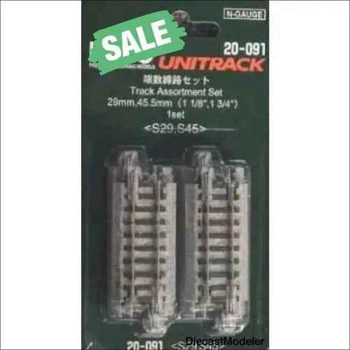 KATO - 20-091 N Scale Track Asst 29mm-DiecastModeler.com