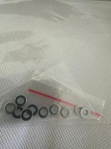 KDS Aluminum Feathering Shaft Washers (10ea.)-DiecastModeler.com