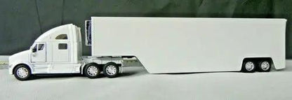 Kinsmart - Kenworth T700 Container Truck (1/68 scale die cast model car, White) (DISC) w/ free (chipped on bottom display case.-DiecastModeler.com