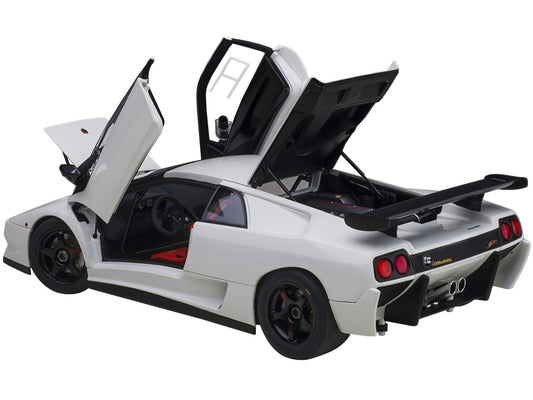 Lamborghini Diablo SV-R Impact White 1/18 Model Car by Autoart-DiecastModeler.com