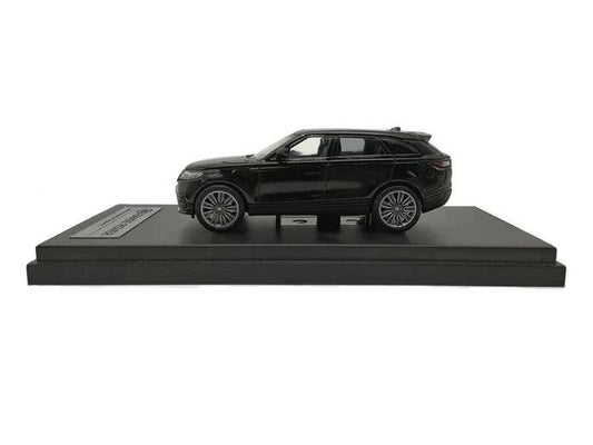 Land Rover Range Rover Velar First Edition with Sunroof Black Metallic 1/64 Diecast Model Car by LCD Models-DiecastModeler.com