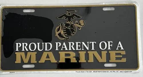 License Plate: PP of a Marine - License Sign-DiecastModeler.com
