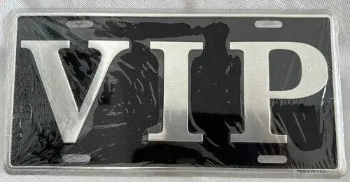 License Plate: VIP Sign-DiecastModeler.com