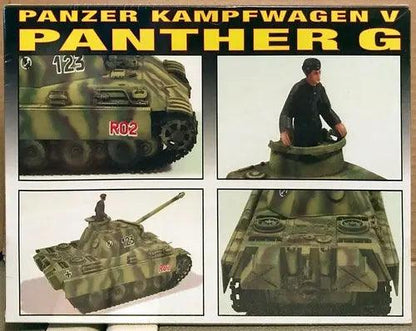 Lindberg German Panther G Tank 1:72 Scale Model Kit-DiecastModeler.com