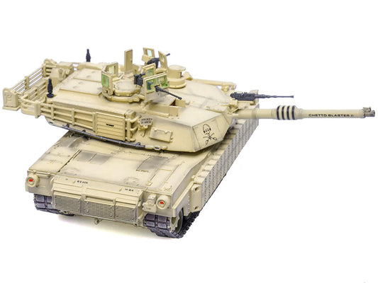 M1A2 TUSK I Battle Tank "Ghetto Blaster II" "U.S. Army 3rd Squadron 3rd Armoured Cavalry Regiment FOB Hammer Iraq" (2011) 1/72 Diecast Model by Panzerkampf-DiecastModeler.com