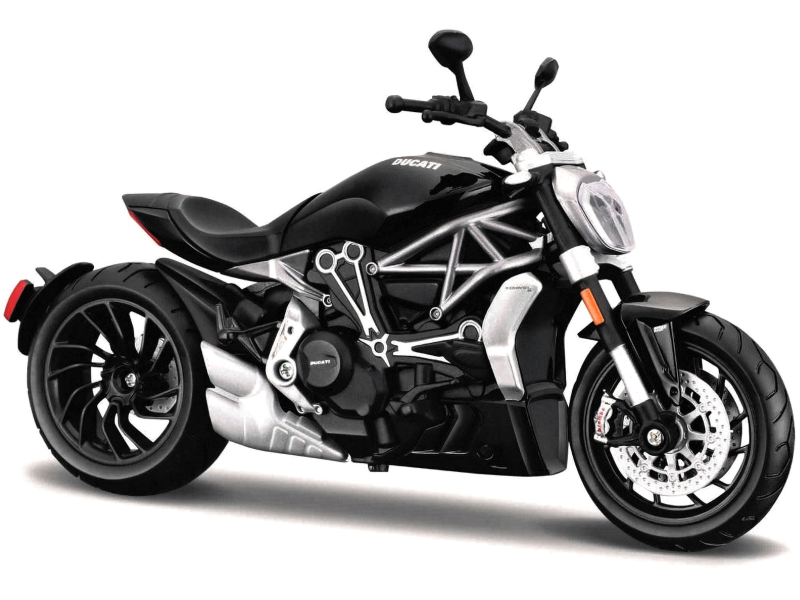 Ducati X Diavel S Black 1/12 Diecast Motorcycle Model by Maisto-DiecastModeler.com