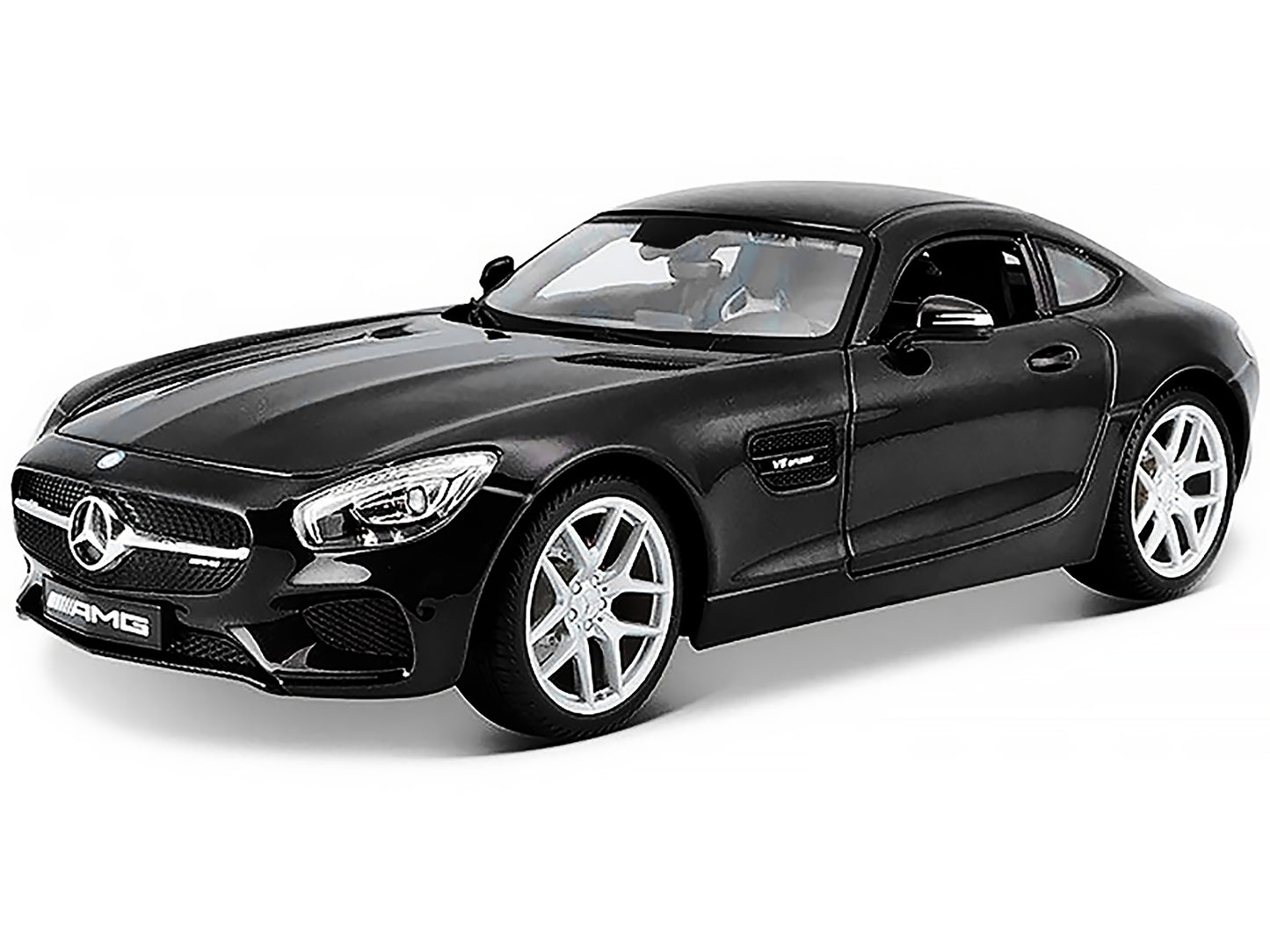 Mercedes Benz AMG GT Black Metallic "Special Edition" 1/18 Diecast Model Car by Maisto