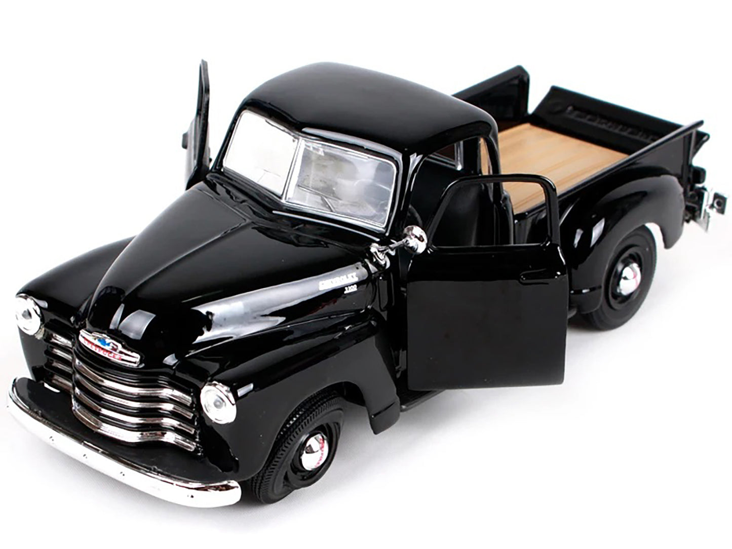 1950 Chevrolet 3100 Pickup Truck Black 1/25 Diecast Model Car by Maisto