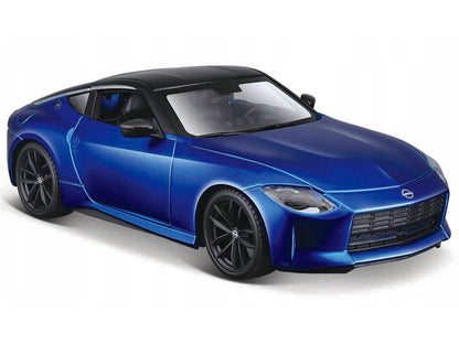 2023 Nissan Z Blue Metallic with Black Top "Special Edition" Series 1/24 Diecast Model Car by Maisto-DiecastModeler.com