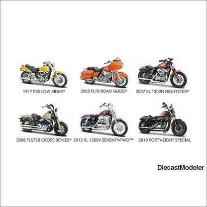 Maisto- Harley-Davidson Motorcycles Series 38-1/18 scale - 2013 XL1200V-DiecastModeler.com