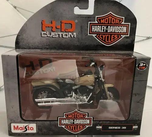 Maisto- Harley-Davidson Motorcycles Series 38-1/18 scale die-cast model FLSTSB-DiecastModeler.com