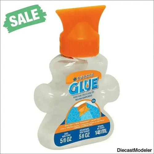 Masterpieces Puzzle Piece Shaped Glue Bottle w/Easy to Use Applicator 5-Ounce-DiecastModeler.com