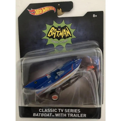 Mattel Hot Wheels - Batman Premium 1:50 scale diecast model. TV Series Batboat-DiecastModeler.com