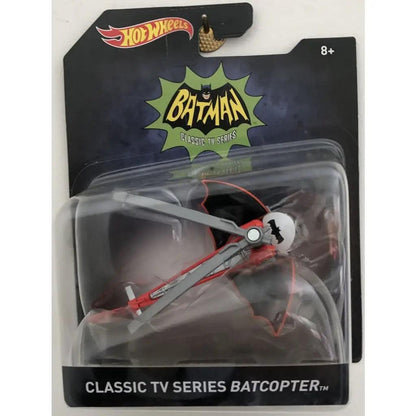 Mattel Hot Wheels - Batman Premium 1:50 scale diecast model. TV Series Batcopter-DiecastModeler.com