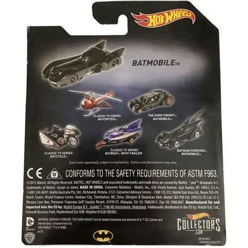 Mattel Hot Wheels - Batman Premium 1:50 scale diecast model. TV Series Batman --DiecastModeler.com