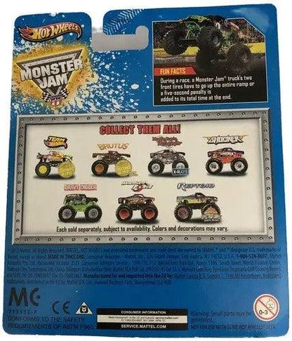 Mattel - Hot Wheels - Monster Jam - Grave Digger - diecast truck-DiecastModeler.com