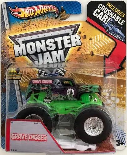 Mattel - Hot Wheels - Monster Jam - Grave Digger - diecast truck-DiecastModeler.com