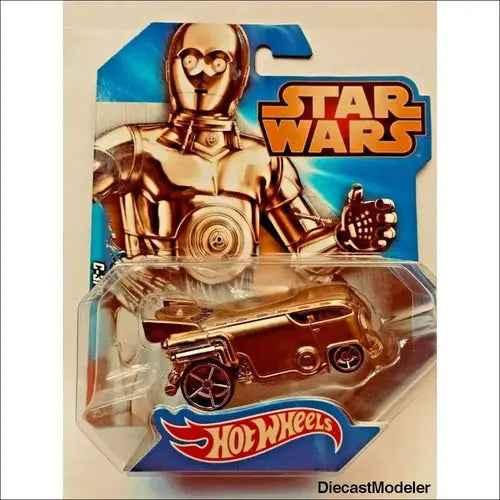 Mattel - Hot Wheels Star Wars C-3PO diecast car-DiecastModeler.com
