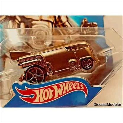 Mattel - Hot Wheels Star Wars C-3PO diecast car-DiecastModeler.com