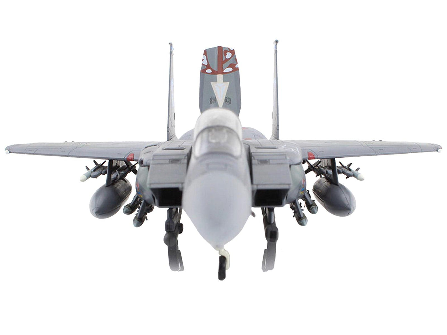 McDonnell Douglas F-15E Strike Eagle Fighter Aircraft "4th FW 75th Anniversary Seymour Johnson AFB" (2018) United States Air Force "Air Power Series" 1/72 Diecast Model by Hobby Master-DiecastModeler.com