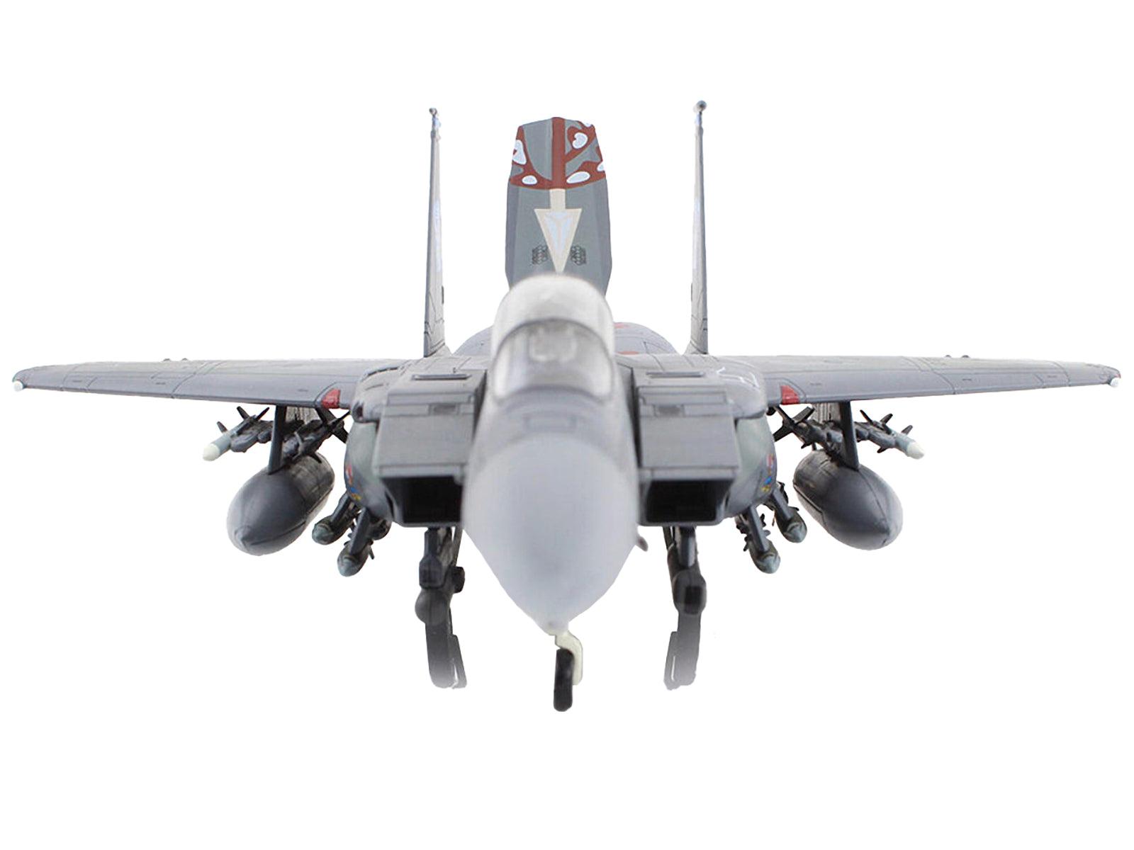 McDonnell Douglas F-15E Strike Eagle Fighter Aircraft "4th FW 75th Anniversary Seymour Johnson AFB" (2018) United States Air Force "Air Power Series" 1/72 Diecast Model by Hobby Master-DiecastModeler.com