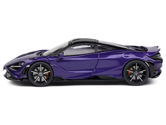 McLaren 765 LT Lantana Purple Metallic 1/43 Diecast Model Car by Solido-DiecastModeler.com