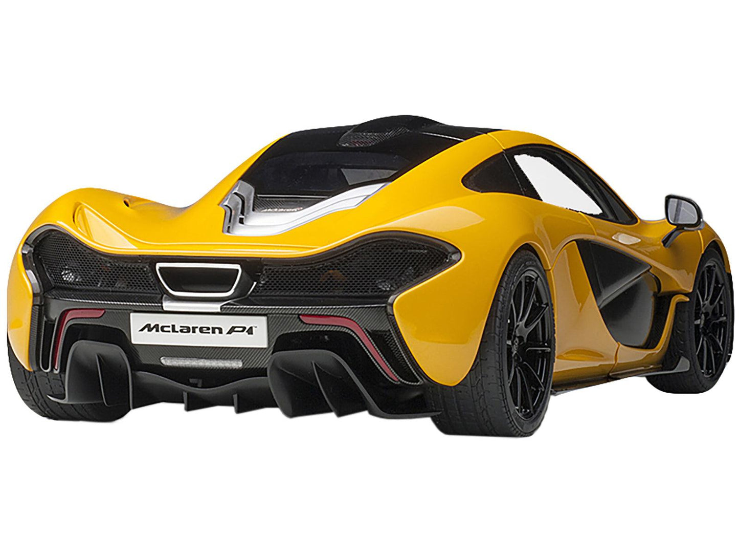 Mclaren P1 Volcano Yellow 1/12 Model Car by Autoart-DiecastModeler.com