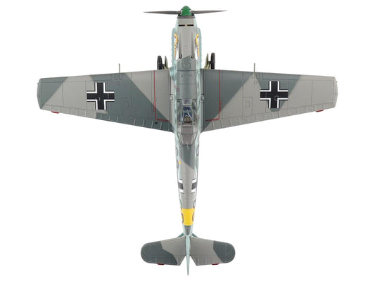 Messerschmitt Bf 109E-7B Fighter Aircraft "III./SKG 210 Russia" (1941) "Air Power Series" 1/48 Diecast Model by Hobby Master-DiecastModeler.com