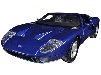 Ford GT Blue 1/24 Diecast Car Model by Motormax