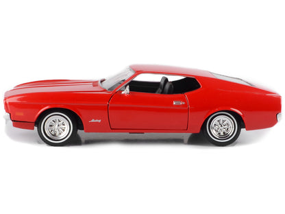 1971 Ford Mustang Sportsroof Red 1/24 Diecast Model Car by Motormax