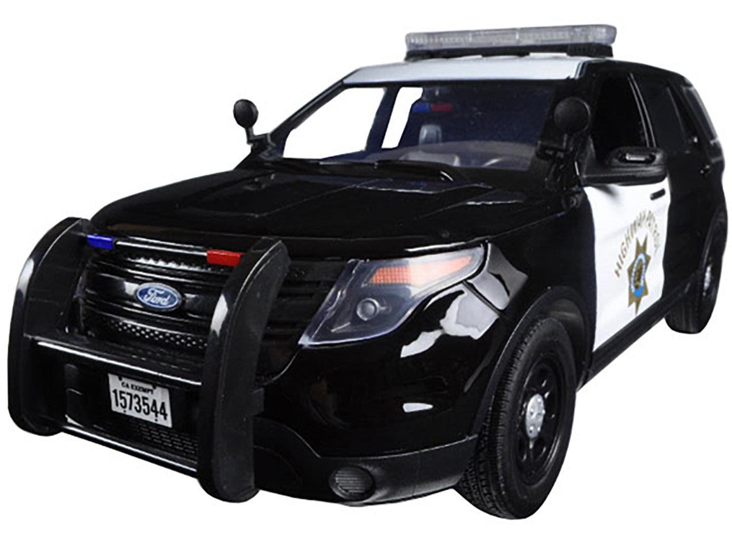 2015 Ford PI Utility Interceptor CHP California Highway Patrol 1/18 Diecast Model Car by Motormax