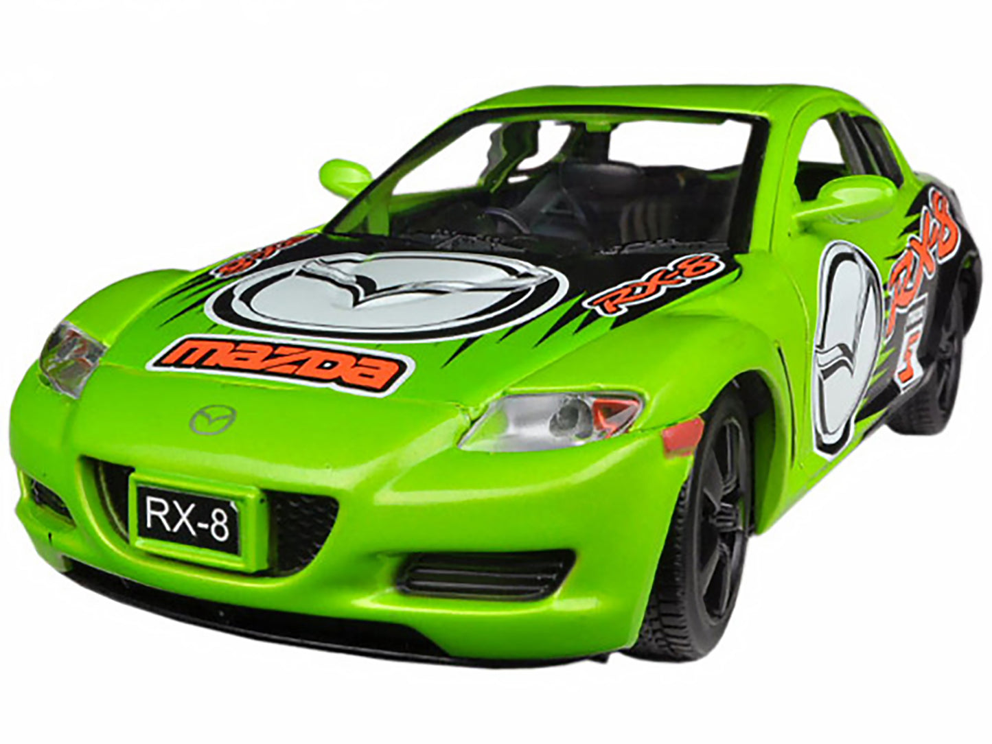 Mazda RX-8 #5 Green "GT Racing" Series 1/24 Diecast Model Car by Motormax